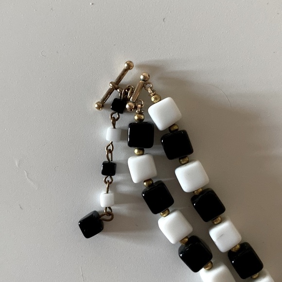 1960s original, glass bead choker 14β - Picture 3 of 3